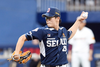 [포토]키움전 등판한 두산 이병헌