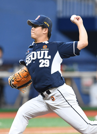 [포토]두산 이병헌의 역투