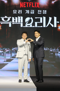 ‘흑백요리사’ 백종원 “내가 출연하면 1라운드 떨어졌을 것”…안성재 “안대 쓰고 공정하게 심사” [SS현장]