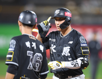 [포토] 황재균, 6회 중전안타