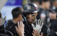 [포토] 로하스, 5회 시원한 솔로포