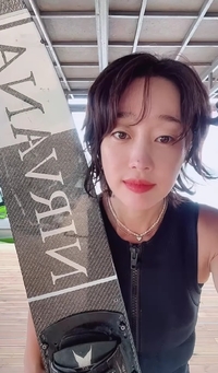 ‘열애’ 최여진, 7세 연상♥ 수상스키 타러 왔나 “넌 매력적이야”