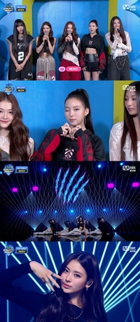 ‘테디 걸그룹’ 미야오, ‘엠카’ 데뷔 무대부터 완성형 미모