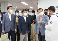김진태 지사, 이상민 행안부 장관과 ‘원주의료원 비상진료체계’ 점검