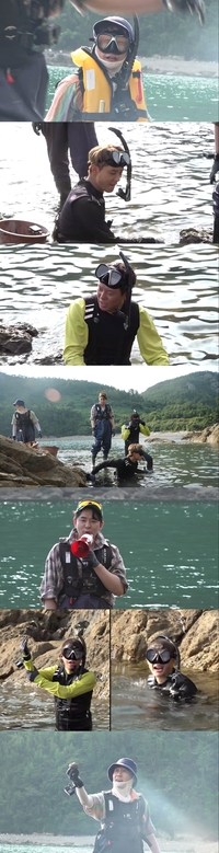 영탁, 바다 입수하다 사고 쳤다? “숨 못 쉬겠다” 무슨 일?