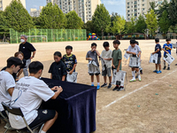 ‘우리 동네 축구선수와 함께’ 서울이랜드, 신서초등학교서 지역 밀착 ‘스마일스쿨’ 진행