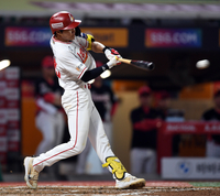 “초등학교 이후 처음” 야수 1번 루키, 멀티포 폭발…타격코치부터 찾았다 [SS현장]