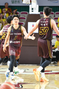 창원 LG 전성현 공백 속 류큐에 패배, LG 조상현 감독 “앞선에서 밀렸다”