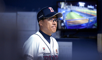 [포토] 이승엽 감독 ‘입술 꽉’