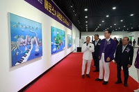 배희권 작가, 신안군 초대전 작품 전시회 열어