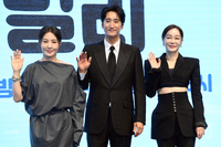 [포토]‘다리미 패밀리’ 제작발표회, 박지영-신현준-김혜은