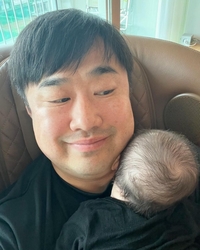 강재준 “축하해. 인생 50일차” 붕어빵 子와 맞이한 50일의 아침