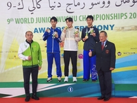 한국 우슈 투로 태극검의 ‘미래’ 선성현, 세계청소년선수권 금메달