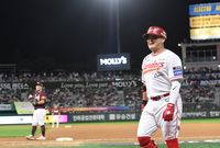 [포토]추신수, 마지막 타석인데 아쉽네!