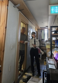 김숙자 홍천소방서장, 스프링클러 미설치 숙박시설 안전점검