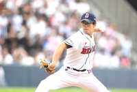 [포토] 5회 만루에 마운드 오른 이병헌