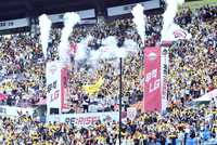 [포토]LG 응원단, 오늘은 승리를!