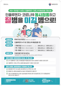 동해시, 65세 이상 무료 예방접종 실시