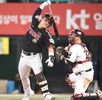 [포토] 박동원 ‘깜짝이야’
