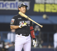 [포토] 황재균 ‘삼진을 당하다니’