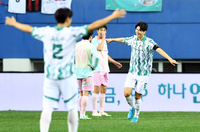 [포토]골에 기뻐하는 기성용