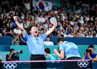 한국 탁구 32년만 亞 남자 복식 정복 쾌거…임종훈·안재현이 해냈다!