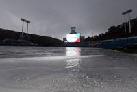 [포토]플레이오프 2차전 우천 순연