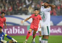 [포토] 오현규 ‘다시 앞서는 골’