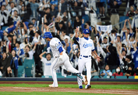 [포토]삼성 김영웅, 2차전도 홈런!