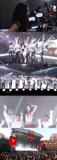 제니, 美 ‘지미 키멜 라이브!’서 ‘만트라’ 완벽 라이브 무대