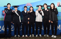 [포토]V-리그 여자부 미디어데이, 함께 하트를!