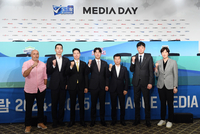 [포토]V-리그 여자부 미디어데이, 새 시즌 맞는 감독들