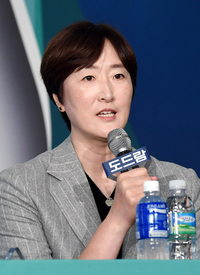 [포토]페퍼저축은행 장소연 감독, ‘챔프전 가면 상대는 정관장!’