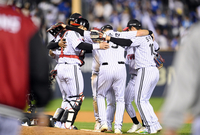 [포토]반격 1승 LG, 승리의 세리머니