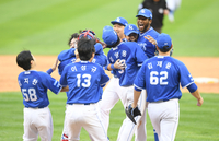 [포토] 삼성, 한국시리즈 진출