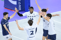 ‘5연패’ 도전하는 대한항공, OK저축은행 제압…여자부는 흥국생명이 현대건설 꺾었다(종합)