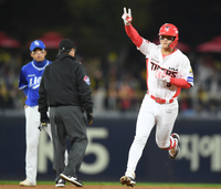 [포토] 김도영 ‘제 홈런 봤죠?’