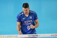 ‘대체’ 외인 맞나, 그로즈다노프 화려한 데뷔전…‘짜임새’에 옵션 ‘다양화’, 삼성화재가 확실히 달라졌다