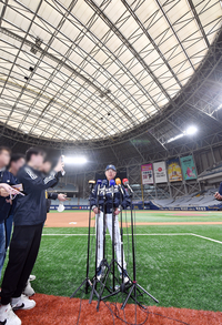 “만만한 팀 없다···주장 송성문 주전 포수 박동원” 프리미어12 대표팀 시동 [SS고척in]