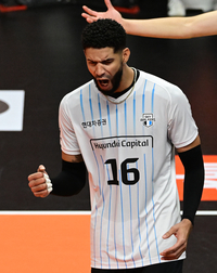 현대캐피탈 유니폼 입고 ‘친정팀’ OK저축은행 울린 레오 “경기에 집중했지만 세리머니는 자제했다”[현장인터뷰]