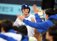 [포토]삼성 박병호, 나도 홈런!