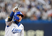 [포토]삼성 김영웅, 1점 더!