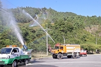고흥군, 재난대응 안전한국훈련 산불진화 통합훈련 실시