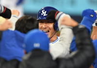 [포토]삼성 이성규, 홈런이다!