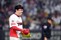 [포토]KIA 양현종, 삼성 디아즈에게 연타석 홈런 허용하고 강판
