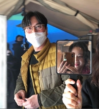 탕웨이 ♥김태용 바라보는 꿀뚝뚝 시선 “10년의 시간, 손잡고, 영화, 인생, 감사합니다”