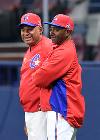 [포토]한국과의 2차 평가전 앞둔 쿠바 아르만도 욘슨 감독