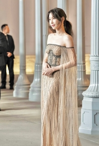 이지아, LA에 강림한 여신 자태