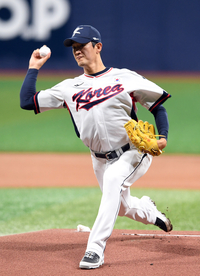 [포토]고영표, 상무와의 평가전 선발 등판