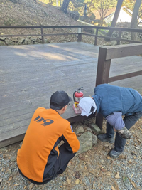 홍천소방서, 캠핑장 겨울철 화재안전 점검 실시